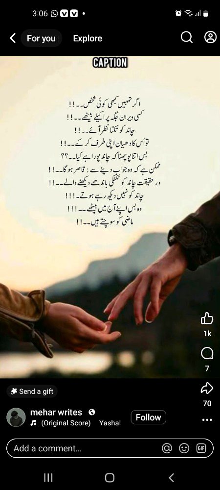 Social media post