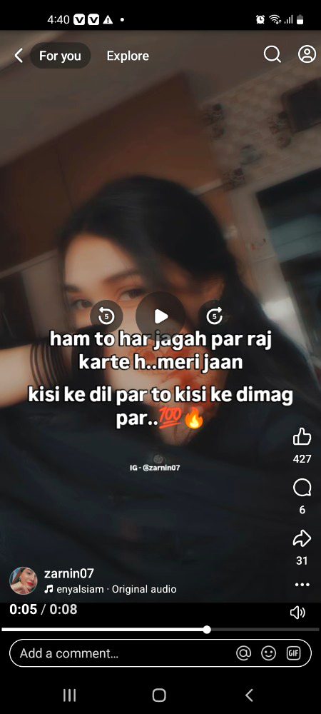Social media post