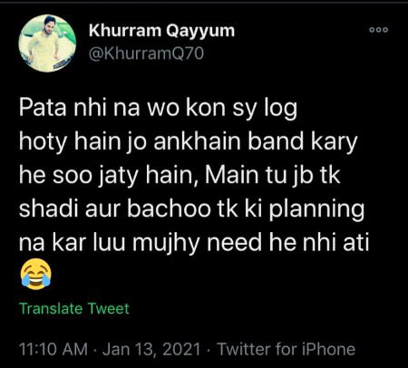 Social media post