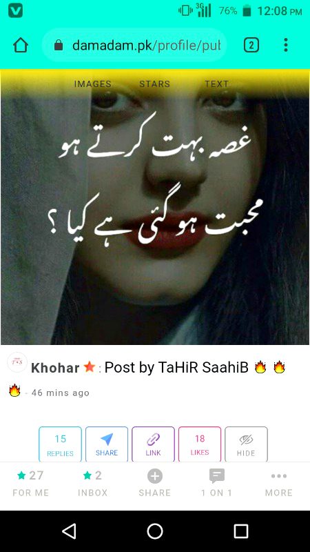 Social media post
