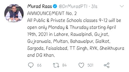 Social media post