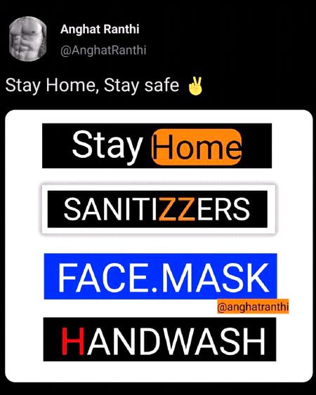 Stay home